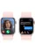 Apple Watch Series 9 GPS 41mm Pink Aluminum Case with Light Pink Sport Loop